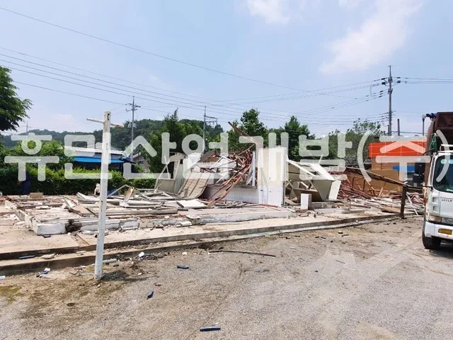 행정초등학교 (구)급식실 철거공사 현장 사진 2