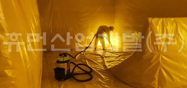 천안용암초등학교 석면철거공사 현장 사진 3