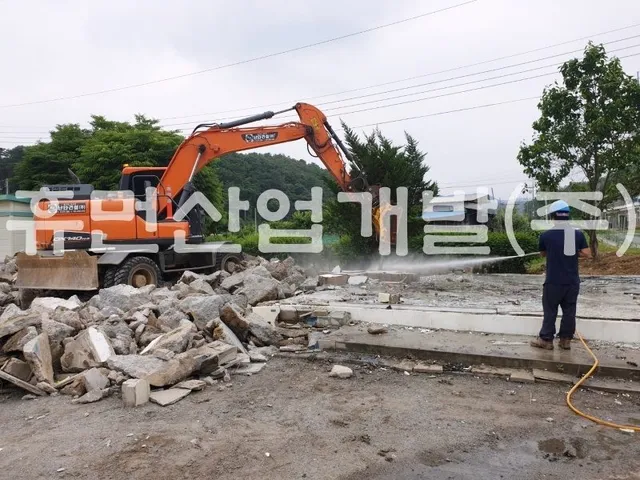 행정초등학교 (구)급식실 철거공사 현장 사진 6